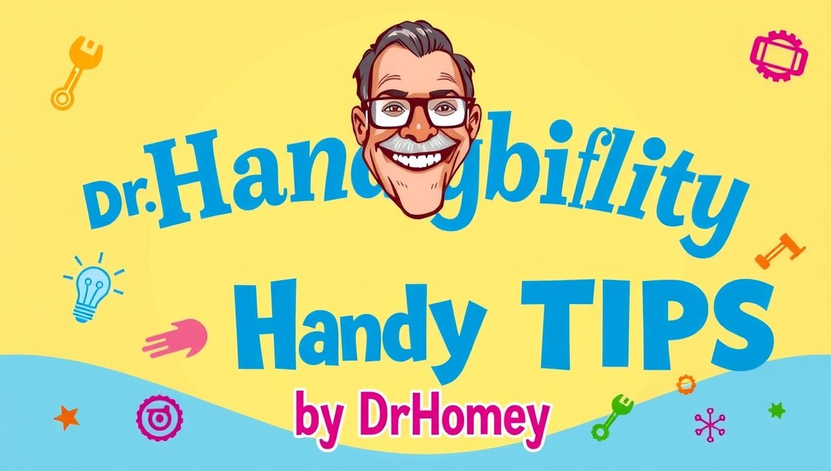 drhandybility handy tips by drhomey